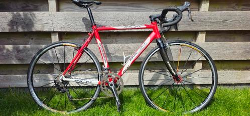 Racefiets/ gravelbike, crossfiets met carbon voorvork, Fietsen en Brommers, Fietsen | Racefietsen, Gebruikt, Overige merken, Meer dan 20 versnellingen