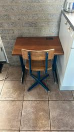 Oud school bureau 2 stuks, Kinderen en Baby's, Kinderkamer | Tafels en Stoelen, Ophalen, Zo goed als nieuw, Tafel(s)