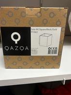 Wandspot Qazqa zwart, Metaal of Aluminium, Nieuw, Ophalen of Verzenden, Led