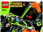 LEGO Power miners. Set. 8959.   Klauwgraver, Gebruikt, Ophalen of Verzenden