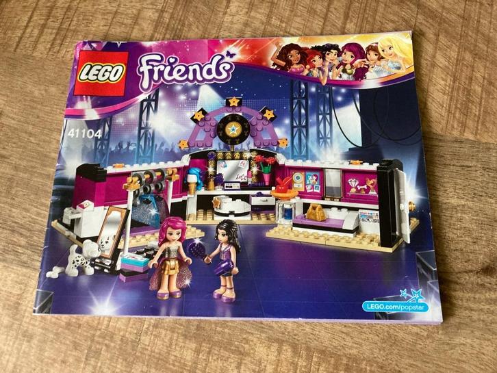 Lego Friends 41104 Livi’s Popsterren Kleedkamer, Kinderen en Baby's, Speelgoed | Duplo en Lego, Zo goed als nieuw, Lego, Complete set
