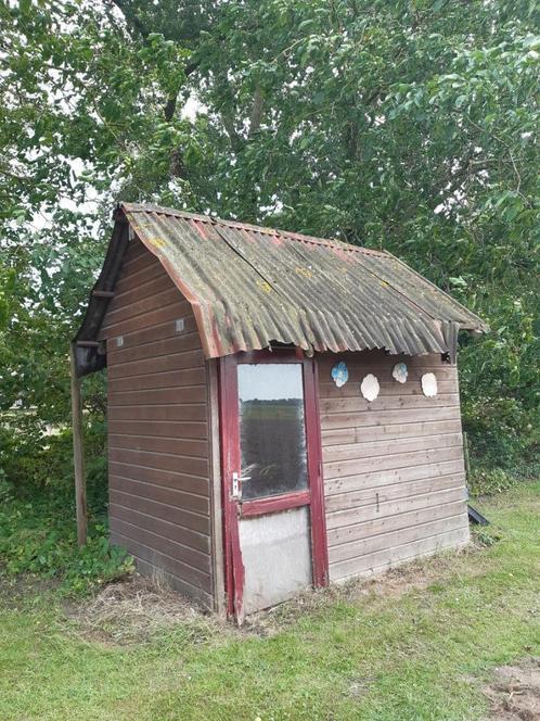 Tuinschuurtje, Tuin en Terras, Bergingen en Tuinkasten, Gebruikt, Overige typen, Hout, Ophalen