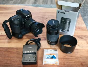 Canon EOS 60D + lenzen beschikbaar voor biedingen