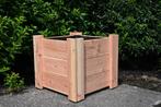 Plantenbak Douglas hout bloembak boombak, Tuin en Terras, Bloembakken en Plantenbakken, Tuin, Vierkant, Nieuw, Ophalen of Verzenden