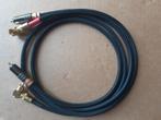 INTERLINK * 1 METER * RCA NAAR RCA, Ophalen of Verzenden, Zo goed als nieuw, Minder dan 2 meter, Interlink-kabel