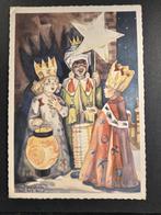 Zuid Nederland Drie koningen oude kinder kaart, Verzenden, 1940 tot 1960, Ongelopen, Kinderen