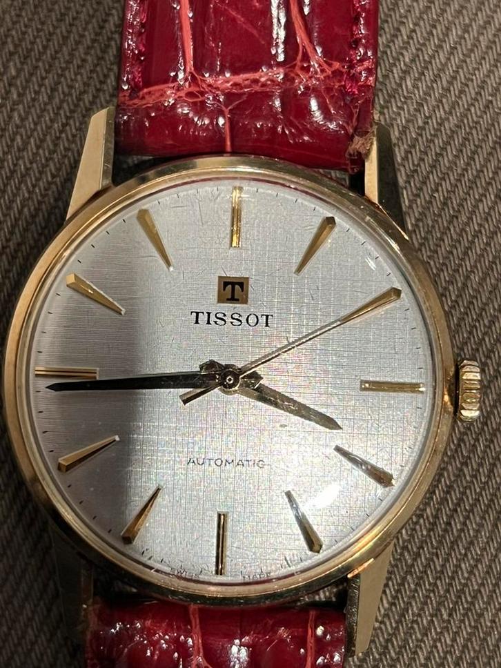 14k Gouden Tissot Polshorloge met Omega Uurwerk - Nieuwstaat, Sieraden, Tassen en Uiterlijk, Horloges | Dames, Zo goed als nieuw