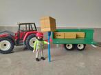 4496 Playmobil - Tractor met aanhanger, Ophalen of Verzenden, Gebruikt, Complete set