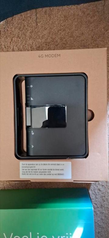 Tekoop: 4g modem. Voor Buitengebied beschikbaar voor biedingen