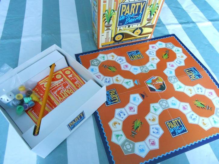 Party on the Beach spel, Hobby en Vrije tijd, Gezelschapsspellen | Bordspellen, Nieuw, Drie of vier spelers, Vijf spelers of meer