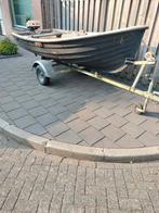 Bootje met trailer en motor 100 euro vandaag nog ophalen, Watersport en Boten, Ophalen of Verzenden