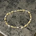 14k gouden armband monte carlo bi colour, Sieraden, Tassen en Uiterlijk, Ophalen of Verzenden, Nieuw, Goud