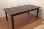 Eetkamer Tafel Ikea Markor 190x95cm massief hout, Ophalen, Zo goed als nieuw, Klassiek, koloniaal, landelijk, 4 tot 6 stoelen