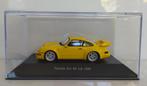 Porsche 911 RS 3.8 1992 in geel in 1/43 1:43, Ophalen of Verzenden, Nieuw, Auto, Overige merken