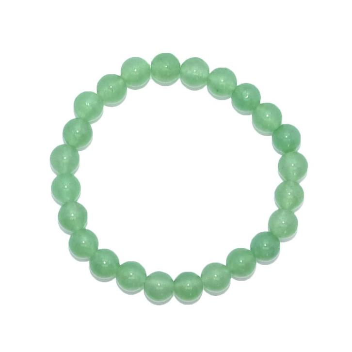 Armband Aventurijn groen  kralen 8mm, Verzamelen, Mineralen en Fossielen, Mineraal, Ophalen of Verzenden