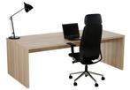 Directiebureau 220x100cm Natuurlijk eiken - SHOWMODELKORTING, Ophalen, Gebruikt
