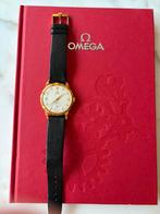 Omega Vintage Classic 18 k goud caliber 266, Sieraden, Tassen en Uiterlijk, Horloges | Heren, Leer, Ophalen of Verzenden, Zo goed als nieuw