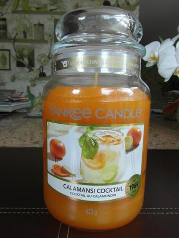 YANKEE CANDLE geurkaars "CALAMANSI COCKTAIL" Large Jar beschikbaar voor biedingen
