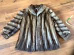 Bontjas van nerts, Kleding | Dames, Jassen | Winter, Ophalen of Verzenden, Zo goed als nieuw, Maat 38/40 (M), Bruin