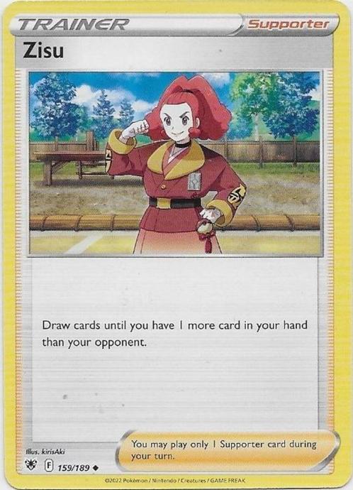 Astral Radiance,  Zisu [uncommon] 159/196, Hobby en Vrije tijd, Verzamelkaartspellen | Pokémon, Nieuw, Losse kaart, Verzenden