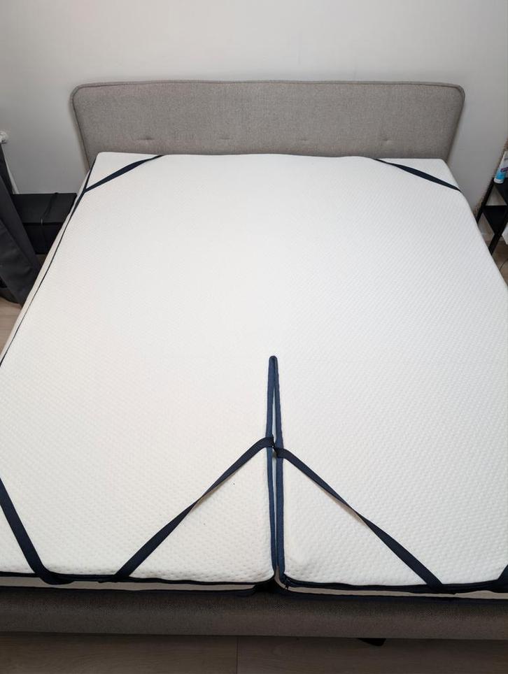 Matt Sleeps Split-Topper 180x200, Huis en Inrichting, Slaapkamer | Matrassen en Bedbodems, Zo goed als nieuw, Matras, 180 cm, 200 cm