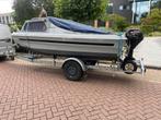 Pilot 420 vtv suzuki 9.9pk 4tact VAARKLAAR en evt trailer, Watersport en Boten, Ophalen, Zo goed als nieuw, Minder dan 10 pk, Tot 6 meter