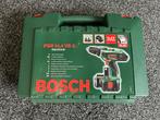 Bosch PSR 14.4 VE-2 Accuboormachine, Gebruikt, Variabele snelheid, Ophalen of Verzenden, Boor- en Schroefmachine