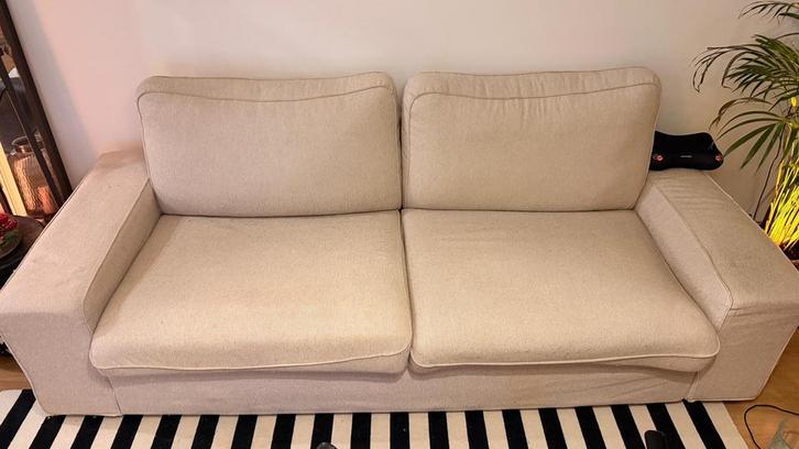 IKEA KIVIK 3-zitsbank - Gratis tot vrijdag!, Huis en Inrichting, Banken | Bankstellen, Gebruikt, Tweepersoons, 75 tot 100 cm, Ophalen