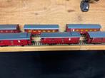 3 x Piko Prefo H0 117530 en  3 x Piko  140048 DB, Gebruikt, Gelijkstroom of Wisselstroom, Wagon, Analoog