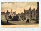 Middelburg Balans tulpkaart, Verzamelen, Ansichtkaarten | Nederland, Ophalen of Verzenden, Voor 1920, Gelopen, Zeeland