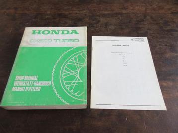 Honda CX500 Turbo CX500TC werkplaatshandboek shop manual beschikbaar voor biedingen
