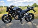 HONDA CB500F 2022 ABS LED 35KW A2 48PK MIVV Uitlaat  ZWART, Motoren, 2 cilinders, Bedrijf, 471 cc, 12 t/m 35 kW