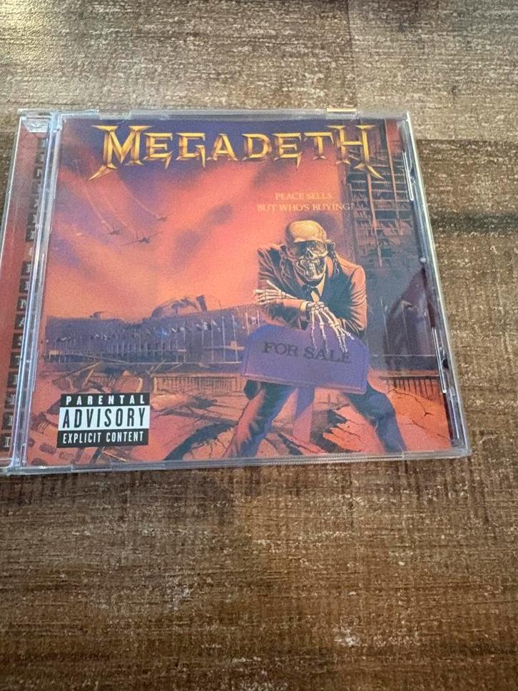 Megadeath - Peace sells but whi’s buying, Cd's en Dvd's, Cd's | Hardrock en Metal, Gebruikt, Ophalen of Verzenden