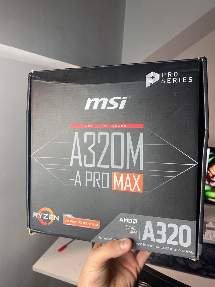 A320 AM4 moederborden | Asrock MSI Gigabyte, Computers en Software, Moederborden, Zo goed als nieuw, AMD, DDR4, Ophalen of Verzenden