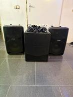 Proel Flash12A + Flash15SA Speakerset Zo Goed Als Nieuw, Subwoofer, Zo goed als nieuw, 120 watt of meer, Ophalen
