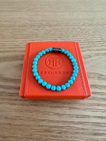 Armbandje turqois Rebel & Rose unisex beschikbaar voor biedingen