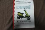 Derbi Atlantis / City 2003 parts list, Ophalen of Verzenden, Zo goed als nieuw