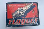 Bougie blik.  Oud leeg Floquet Bougies blik, Verzamelen, Merken en Reclamevoorwerpen, Ophalen of Verzenden, Gebruikt