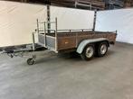 Hapert bakwagen/ aanhanger/ aanhangwagen/ 300x130/ 2000 kg, Ophalen of Verzenden, Gebruikt