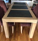 Eettafel 200x90, Huis en Inrichting, Ophalen, Gebruikt, 50 tot 100 cm, Vijf personen of meer