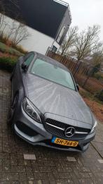 Mercedes C-Klasse C180 156pk 9G-TRONIC 2018 Grijs, Auto's, Origineel Nederlands, Te koop, Zilver of Grijs, 5 stoelen