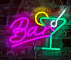 Neon Bar Cocktail Verlichting, Ophalen of Verzenden, Nieuw, Lichtbak of (neon) lamp