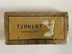 Vintage Tjoklat chocolade blik., Verzamelen, Blikken, Ophalen of Verzenden, Gebruikt, Overige, Overige merken