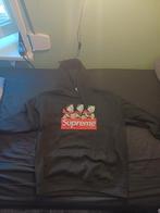 Supreme Kwik Kwek en Kwak Hoodie XL, Verzenden, Zwart, Maat 56/58 (XL), Gedragen