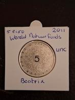 Verzilverde 5 euromunt 2011 Wereld Natuurfonds in UNC/FDC., Postzegels en Munten, Munten | Nederland, Ophalen of Verzenden, Koningin Beatrix