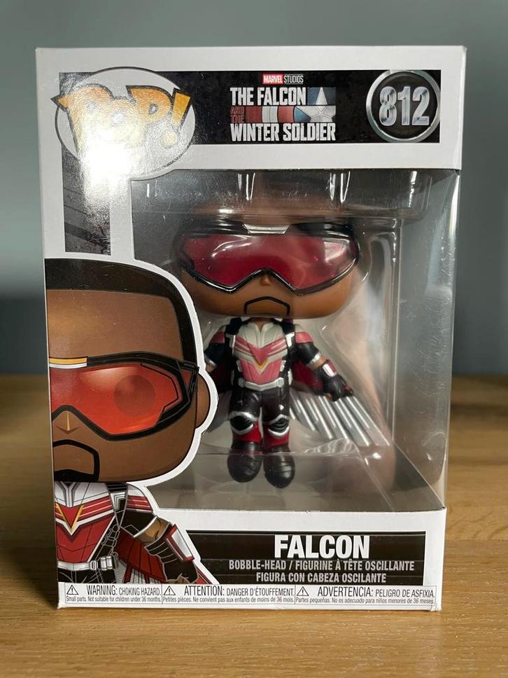 Funko Pop Falcon - The Falcon And The Winter Soldier, Verzamelen, Poppetjes en Figuurtjes, Zo goed als nieuw, Ophalen of Verzenden