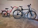Aanhangfiets - Fiets met aanhanger stevens / burley, Fietsen en Brommers, Fietsaccessoires | Aanhangers en Karren, Ophalen, Gebruikt