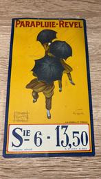 Leonetto Cappiello Parapluie Revel reclamebord blik, Ophalen of Verzenden
