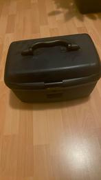 Donker blauwe beauty case, Gebruikt, Hard kunststof, Minder dan 50 cm, Ophalen of Verzenden