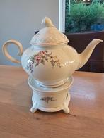 Theepot + theelicht, Overige typen, Ophalen of Verzenden, Zo goed als nieuw, Overige stijlen